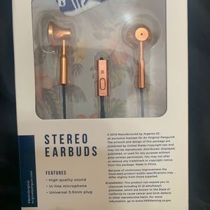 Original Penguin Headphones with Microphone